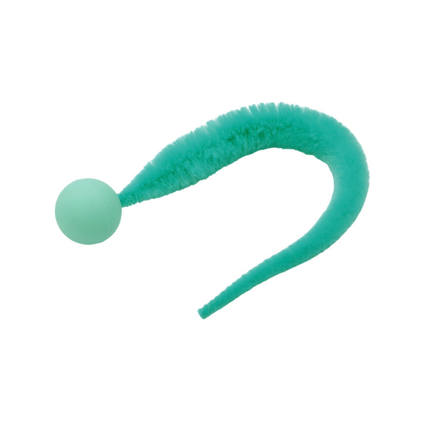 Tootoy! Pelota Interactiva con Cola Verde para gatos, , large Imagen numero 2